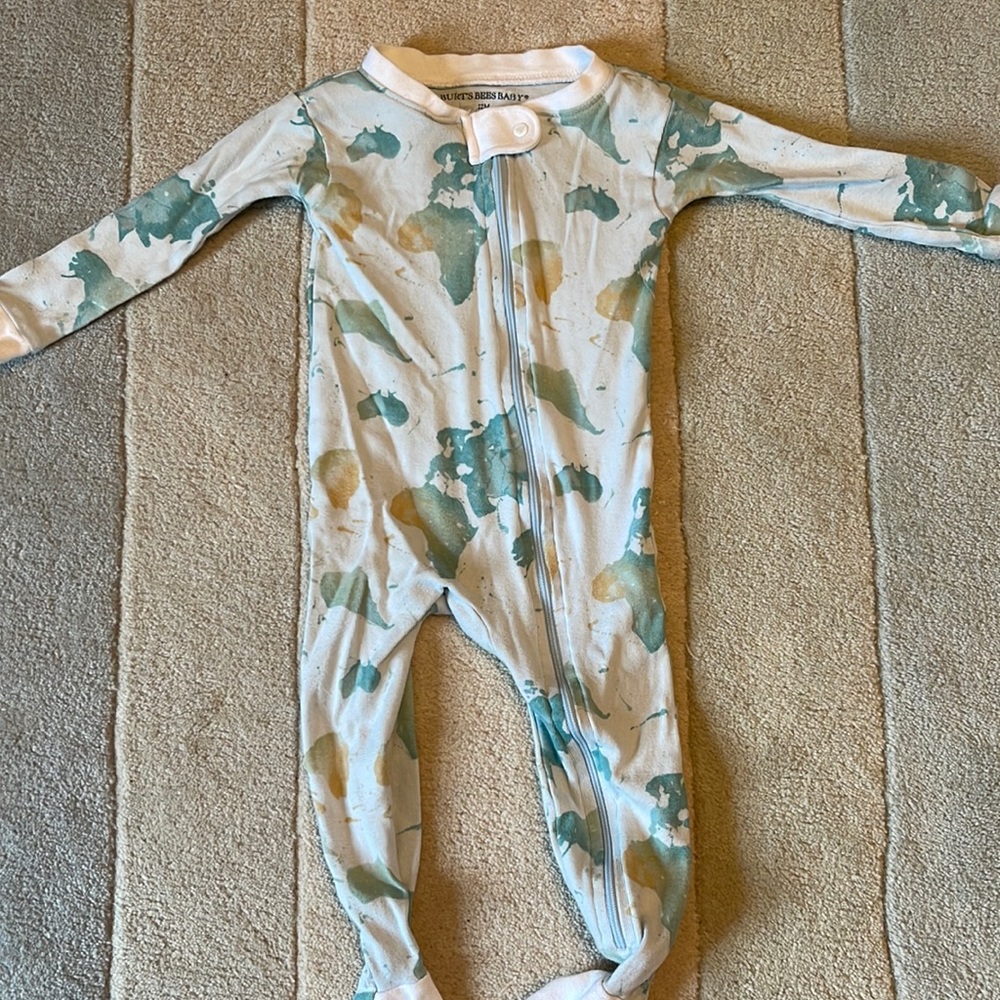 Burts Bees Footie PJs